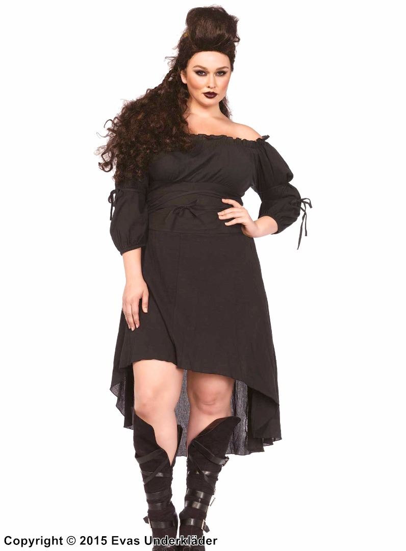 Bäuerliche Schönheit, Kostüm-Kleid, off shoulder, XL bis 4XL